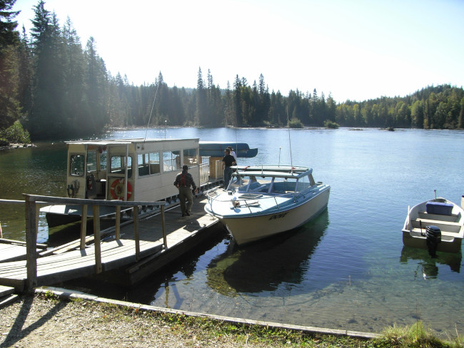 Activities Boat Excursions at Wells Gray